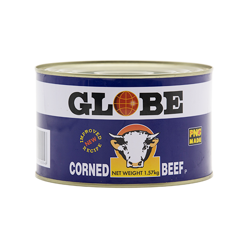 GLOBE CORNED BEEF 4×1.57kg
