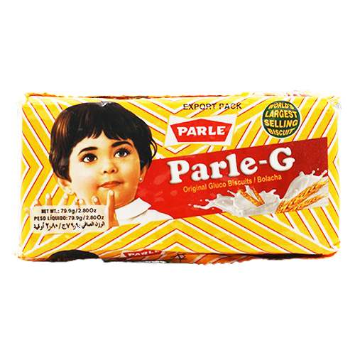 PARLE-G GLUCO BISCUITS 79.9g (PK 100)