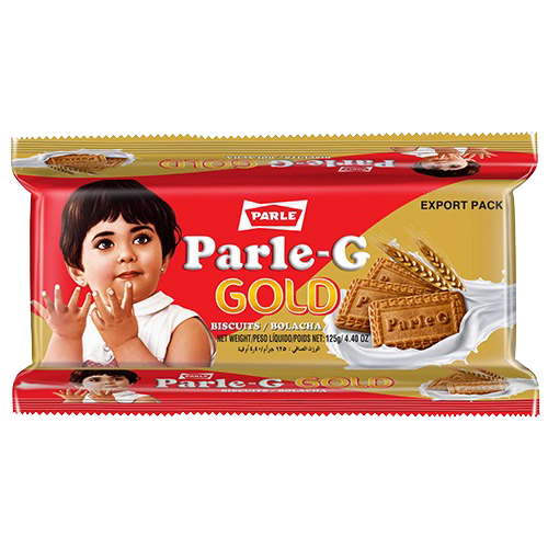 PARLE-G GOLD GLUCO BISCUITS 125g (PK72)