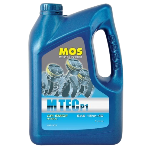 MOS M TEC P1 SAE15W40 API SM/CF – 4 x 4Ltr