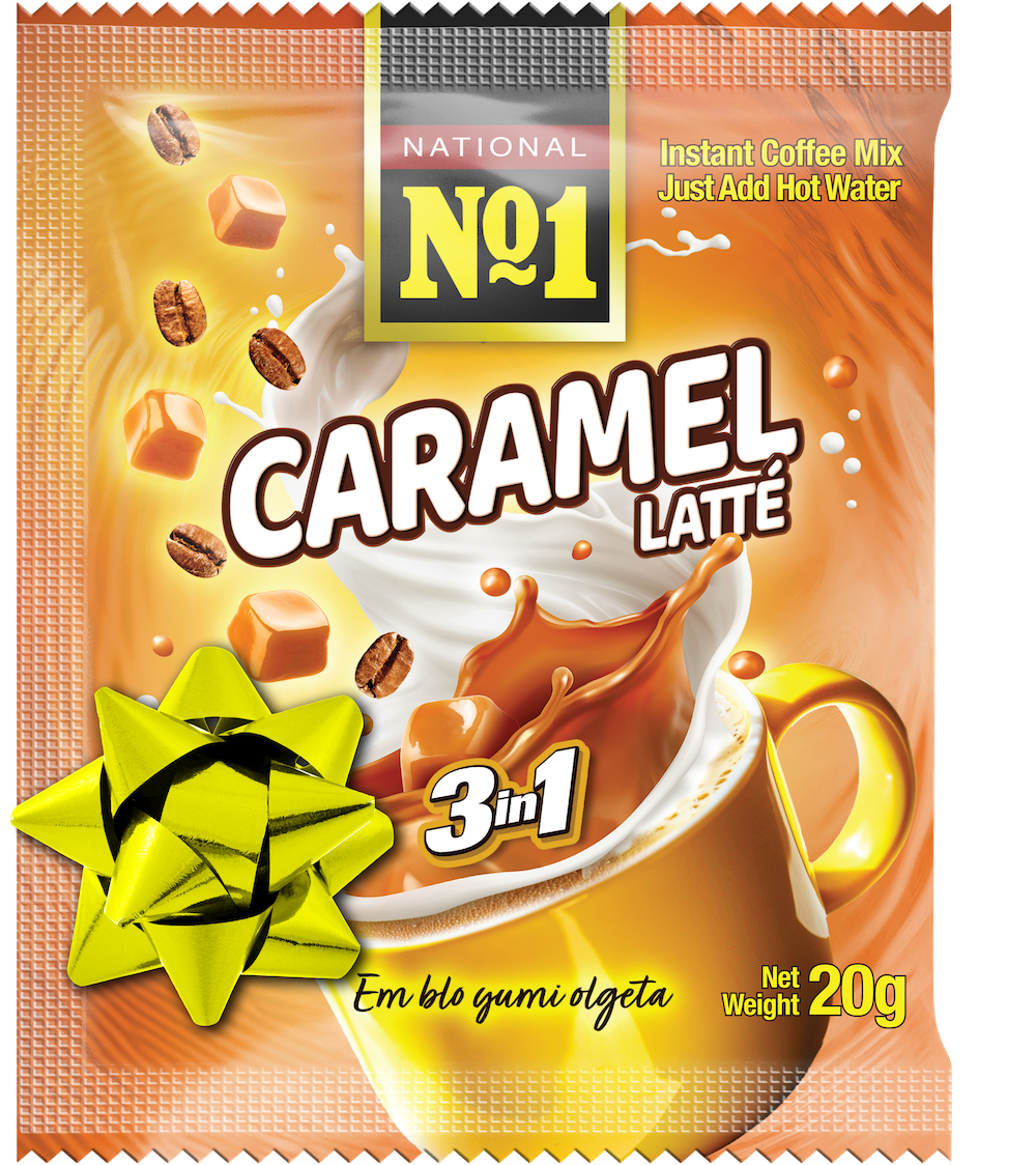 NATIONAL NO1 CARAMEL LATTE 10X18X20g